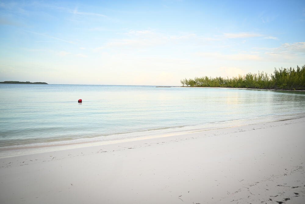 Crystal clear water at Winding Bay
